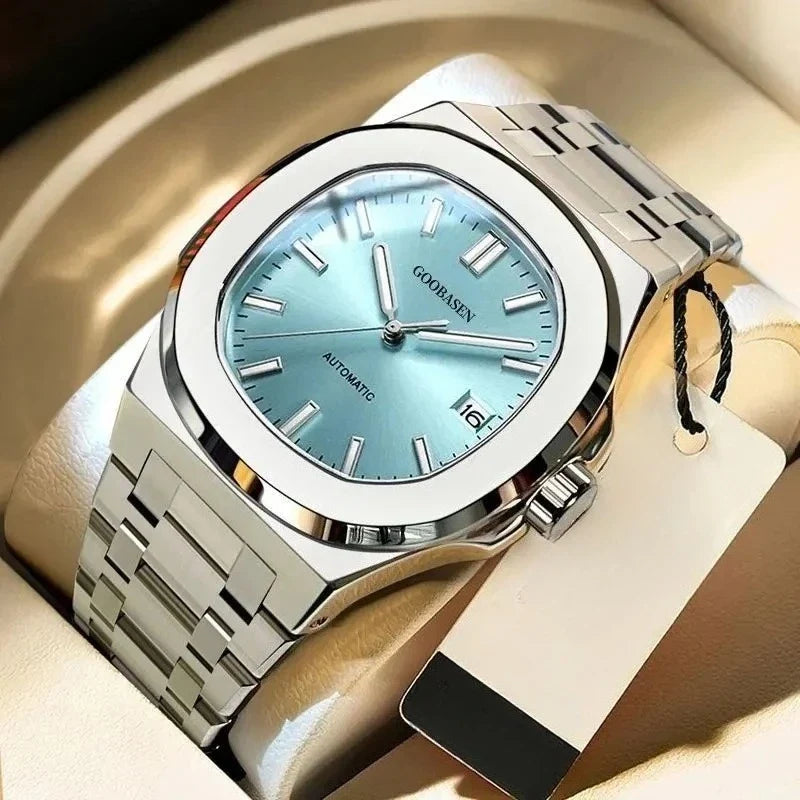 New 2026 Men's Quartz Wristwatch Luminous Man Watches Steel Strap Waterproof Wristwatches Men's Luxury Brand Watch