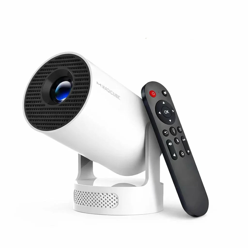 Magcubic HY300 Pro + Projector 8K 720P With 5W Speaker Android 14 8000 Lumens WiFi 6 BT5.4 Outdoor Video Home Theater Projector