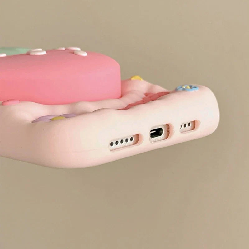 Sweet Strawberry Butterfly iPhone Case