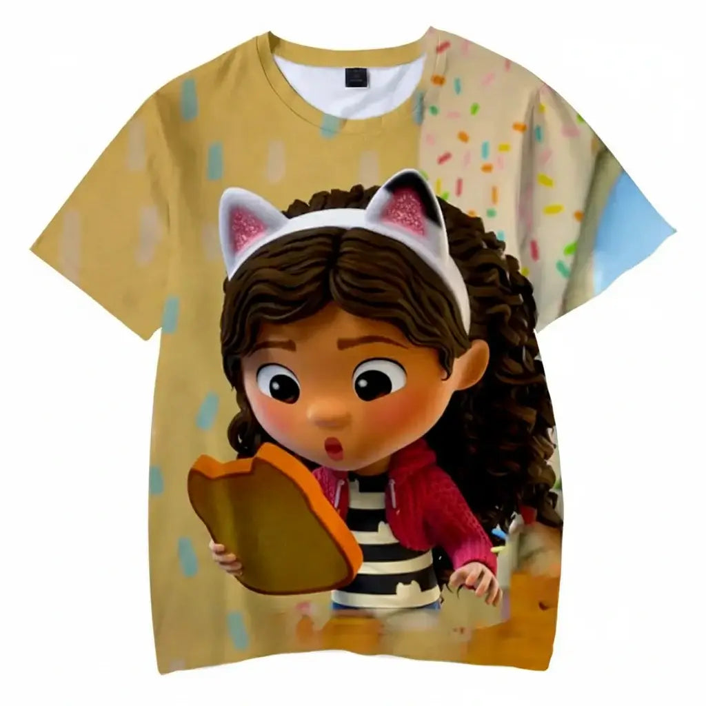 Anime 3D Print T-Shirt for Boys & Girls