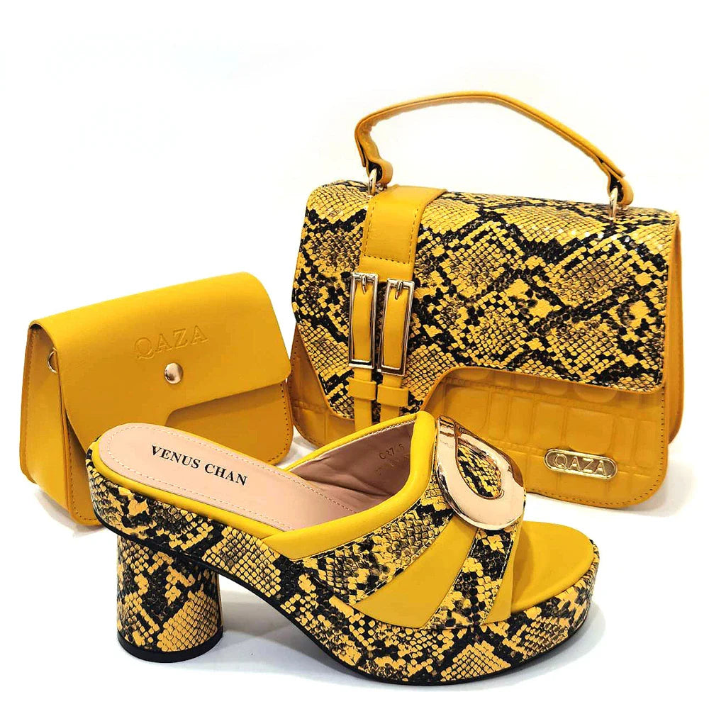 Juegos de Zapatos y Bolsos Italianos HTG1-9