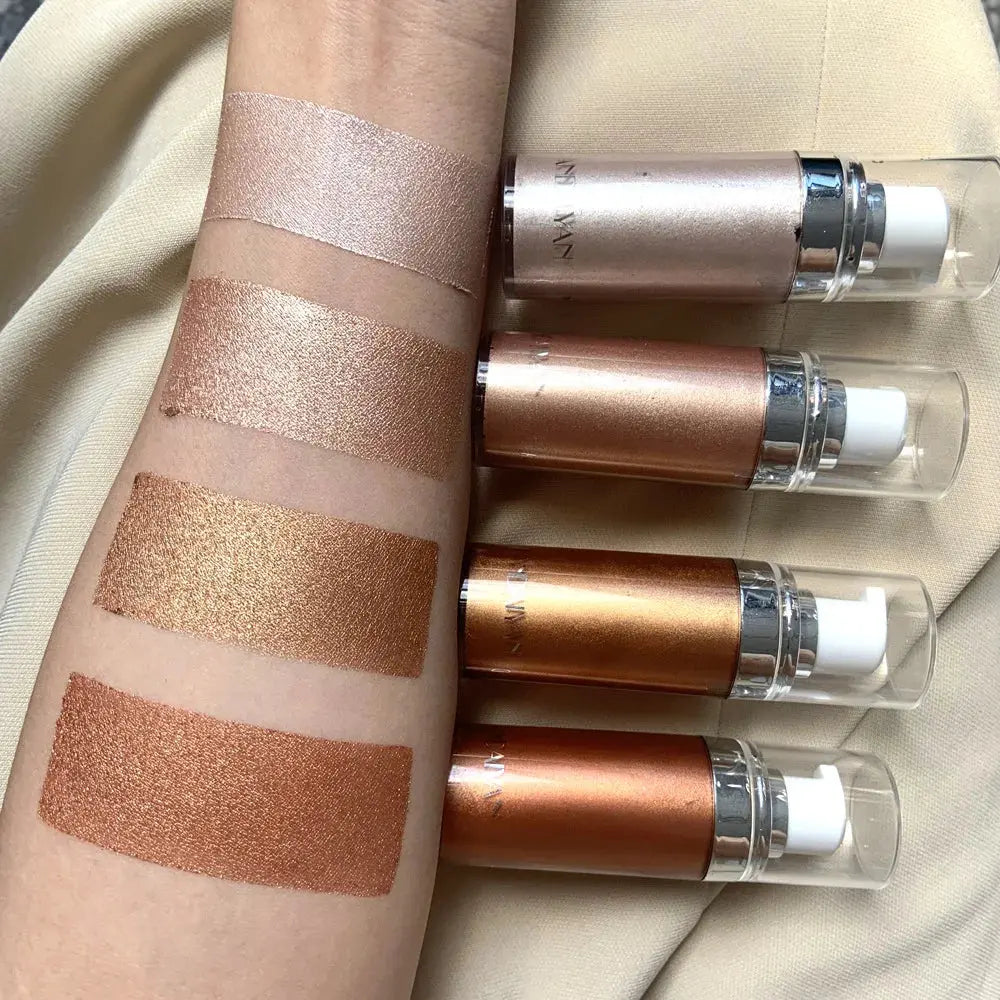 Body Makeup Liquid Highlighter - Radiant Skin Glow - Shimmering Body