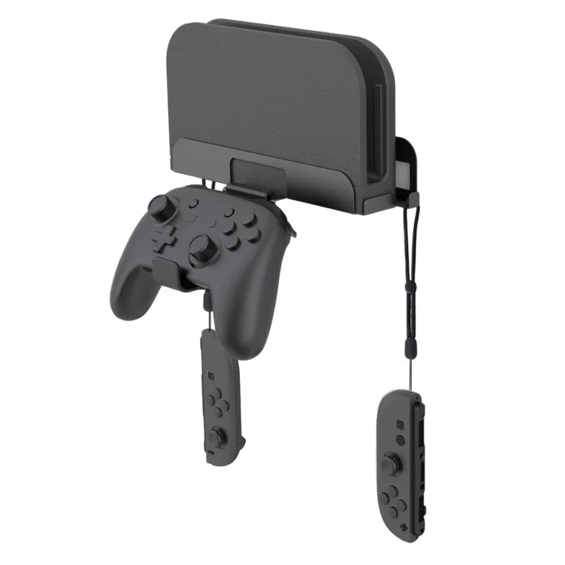 Host Stand for Switch 2 Wall Mount Host Stand for Switch 2 Game Console Host Storage Rack Hanging Wall Holder Bracket Hanging