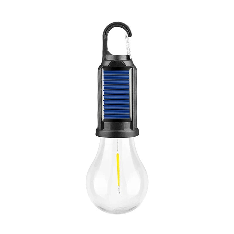 New Solar Powered Charging Camping Lamp Atmosphere Lamp Multifunctional Handheld Tungsten Filament Lamp Outdoor Retro Camping