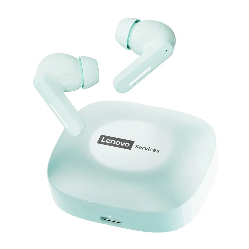 New Lenovo LE209 Wireless Bluetooth Earphone Business Music Bluetooth Headphone HD Call with Mic 30H Battery Life Gaming Headset