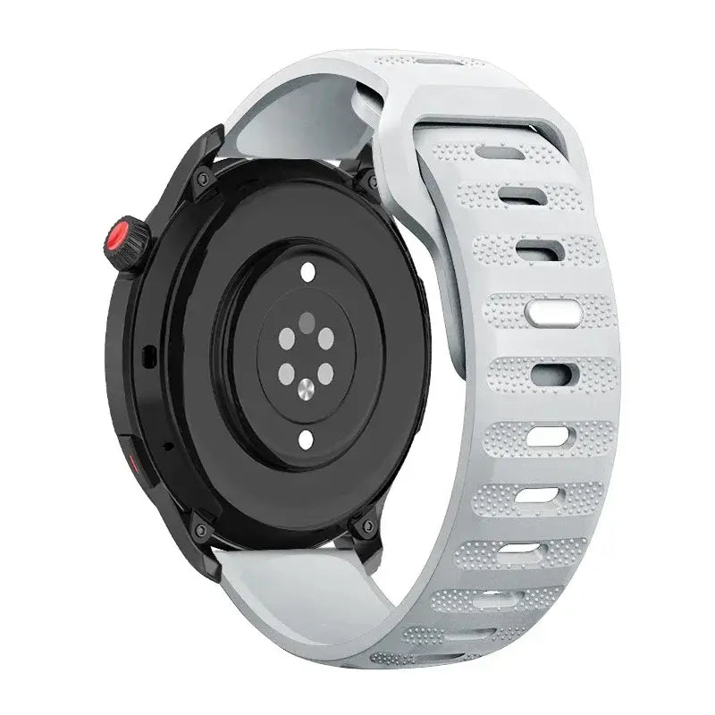 Amazfit Balance, GTR, GTS & Bip Pin-and-Tuck Silicone Band, 18 Colors