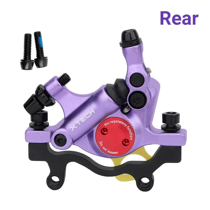 ZOOM HB-100 XTECH MTB Hydraulic Disc Brake Kit for Mountain/Electric Folding Bike Front Rear Clamps Bicycle Accessories