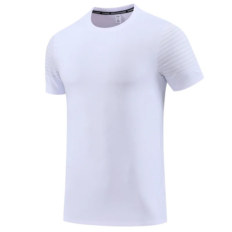 Men's Breathable Performance T Shirt for Running and Fitness