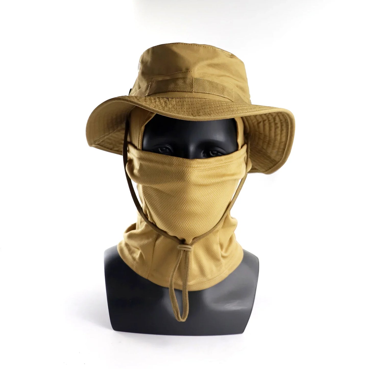 Outdoor UV Protection Boonie Hat with Face Neck Cover