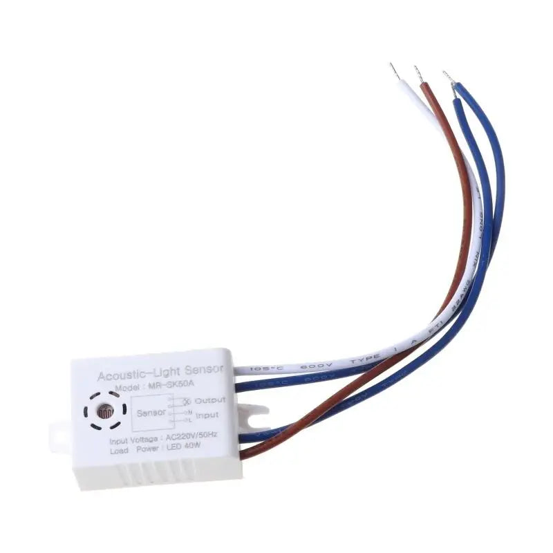 220V Sound Voice Sensor Light Switch Module Detector Auto On Off Intelligent Use In Corridor Bath Warehouse Stair Switch