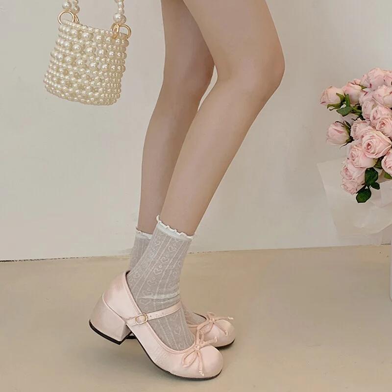 Zapatos tipo merceditas de bailarina