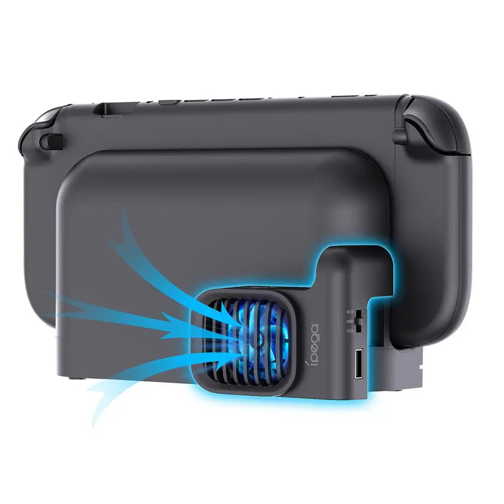 for Switch 2 Game Controller Cooling Fan Heat Disspation Accessory Adjustable Multi-functional Game Console Protective Cool Fan