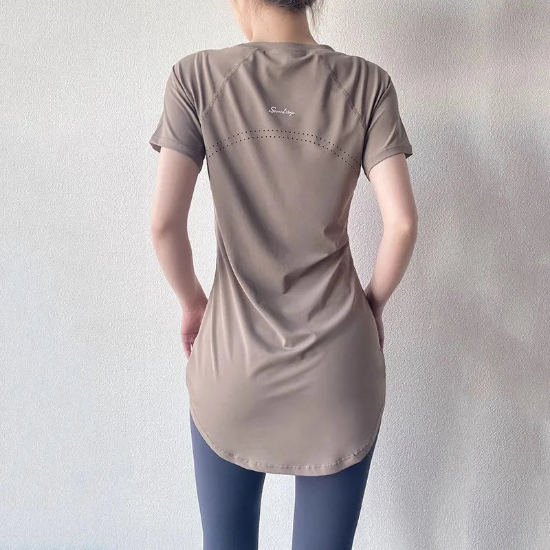 Women's High Performance Yoga Shirt