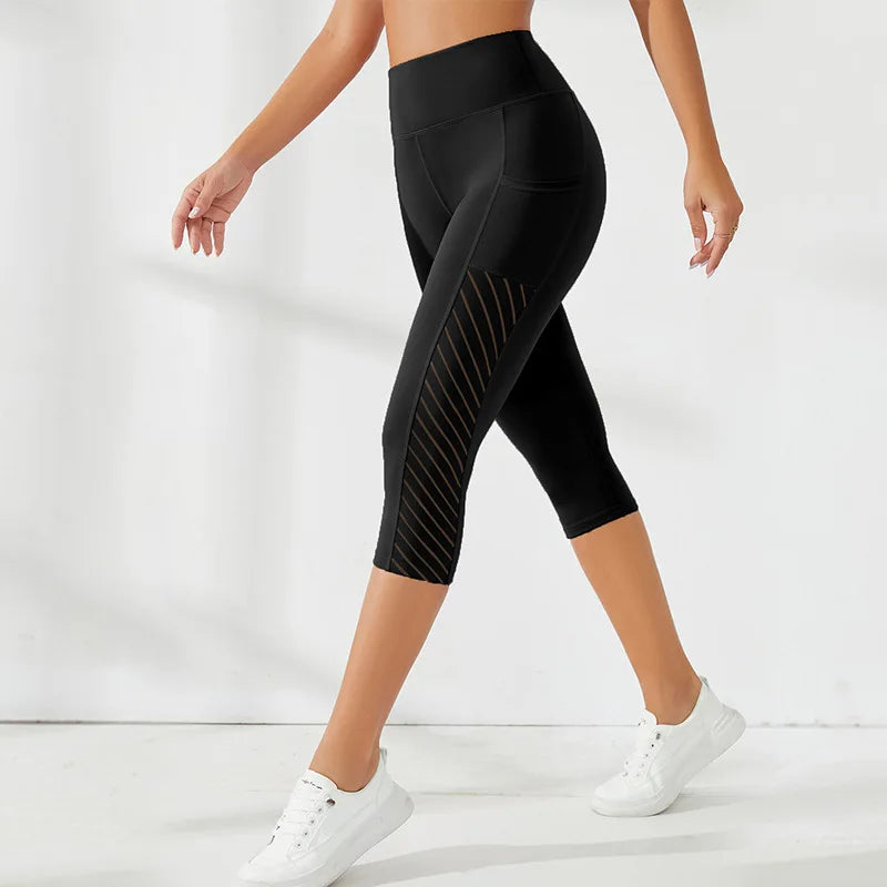 Breathable, High Waisted Sport Shorts for Women