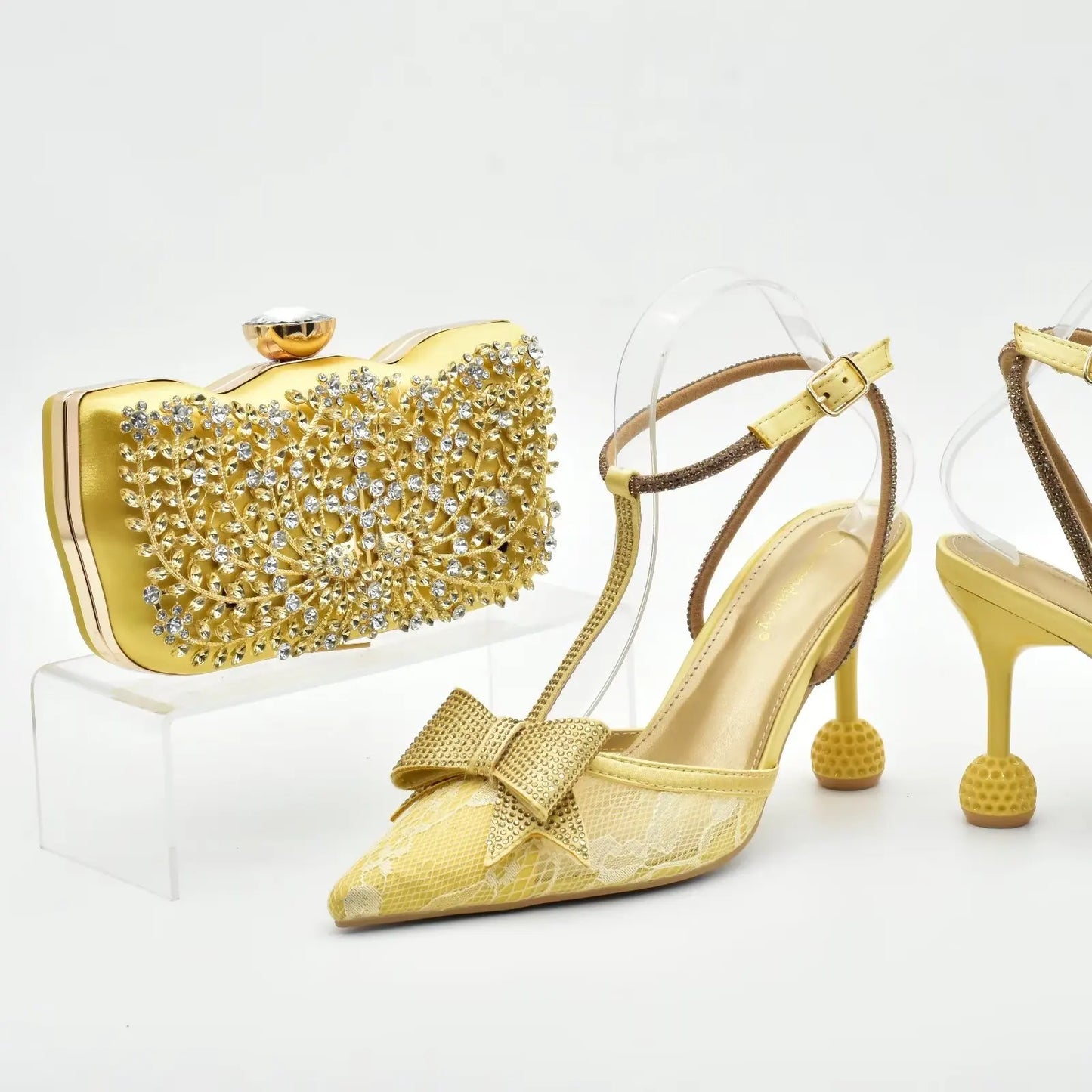 Conjunto de Zapatos y Bolso de Nueva Llegada HOA1-10