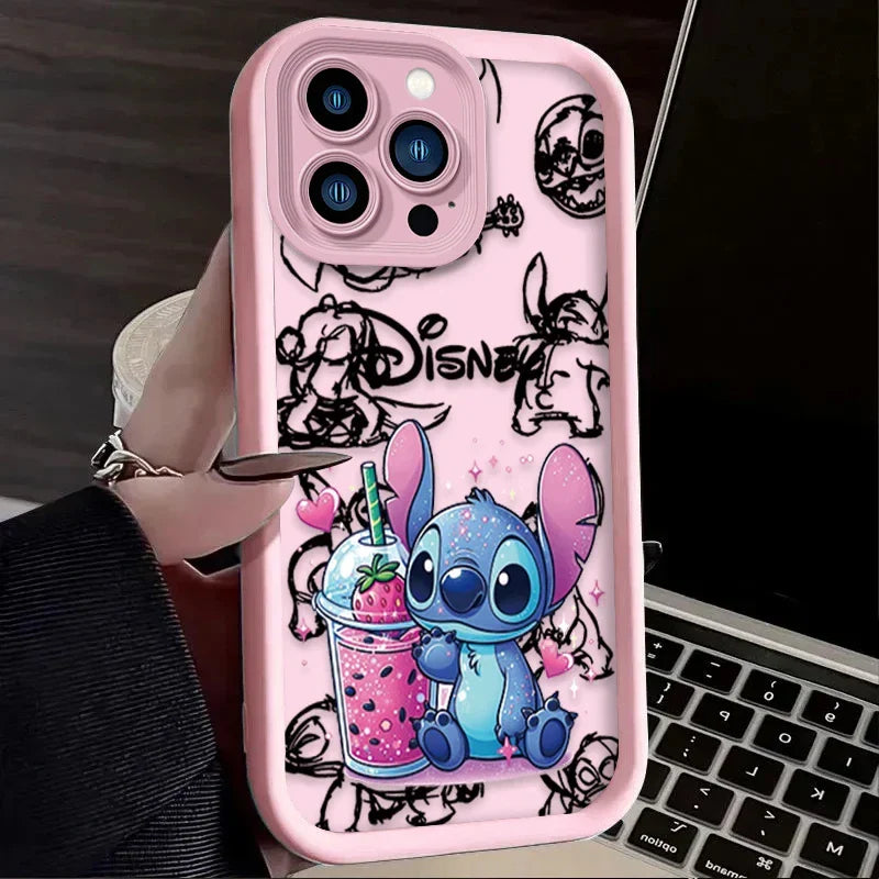 Disney Stitch Strawberry Cute Phone Case