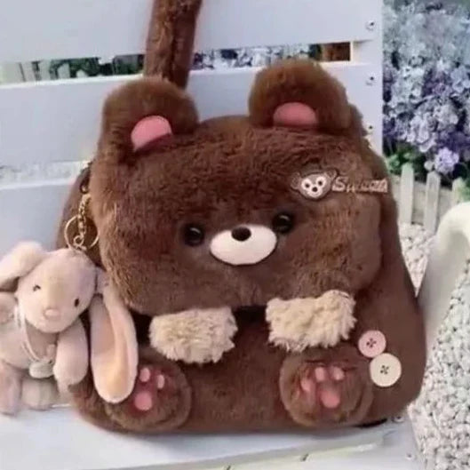 Bolsa de peluche de osito de peluche