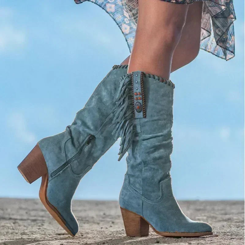 Make a Statement: Retro Western Cowboy Boots