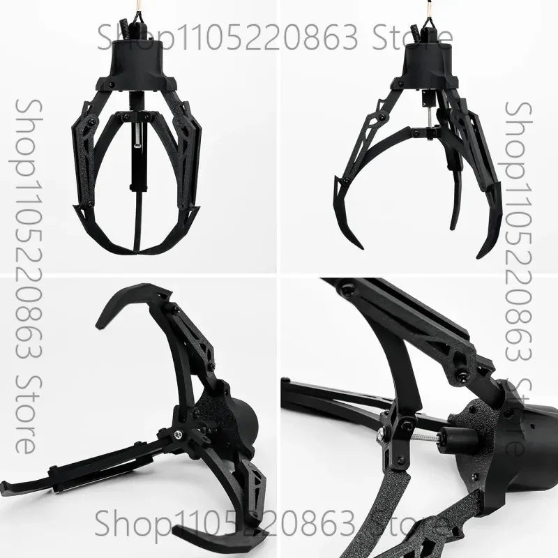 Drone Mechanical Claw Hook Grabber Air Release Payload Dropper Remote Control Intelligent Pick Up Drop Device Fishing Rescue Kit