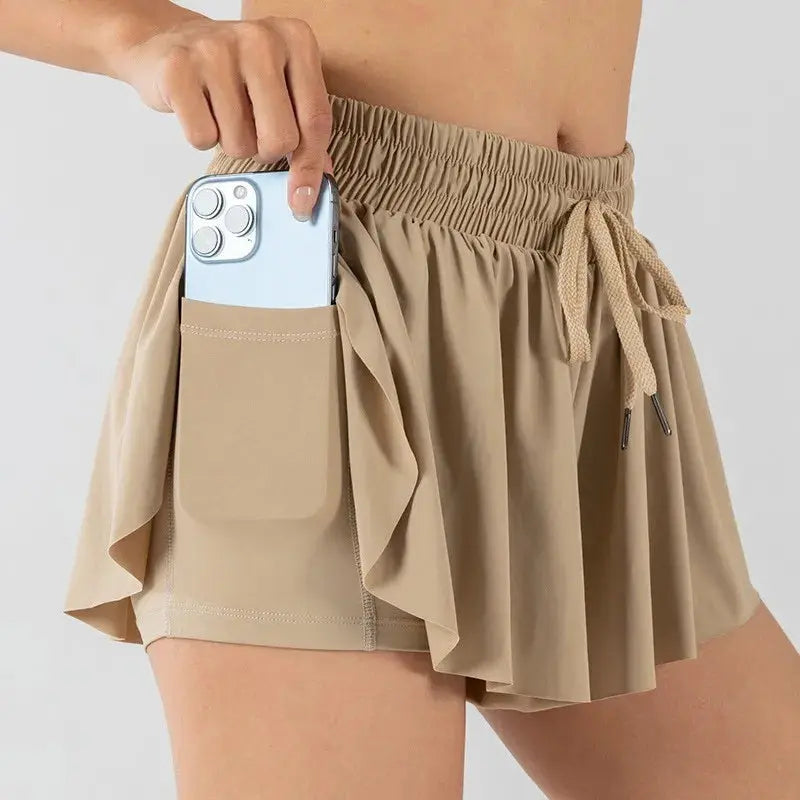 Cute & Comfortable Girls' Athletic Shorts with Skirt