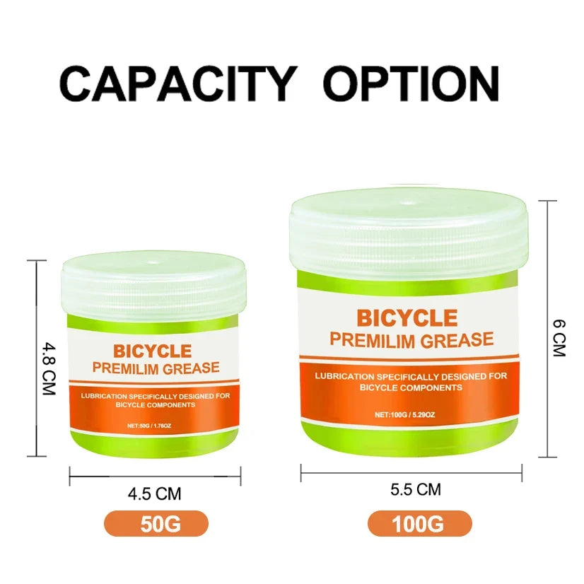 50g Bicycle Lubricating Oil Effect Bearing Grease Hub Lubricants Lipid Elements for Mountain Road Bikes