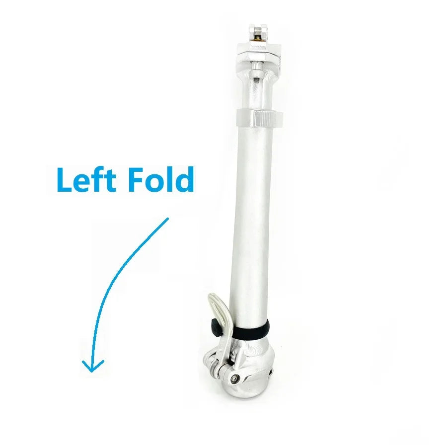 Litepro Right Folding Stem Electric Folding Bike Double Section Stem Aluminum Alloy Telescopic Adjustable Bike Stem