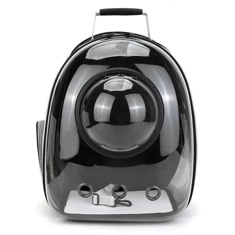 Space Capsule Pet Backpack with Clear Dome for Cats and Small Dogs