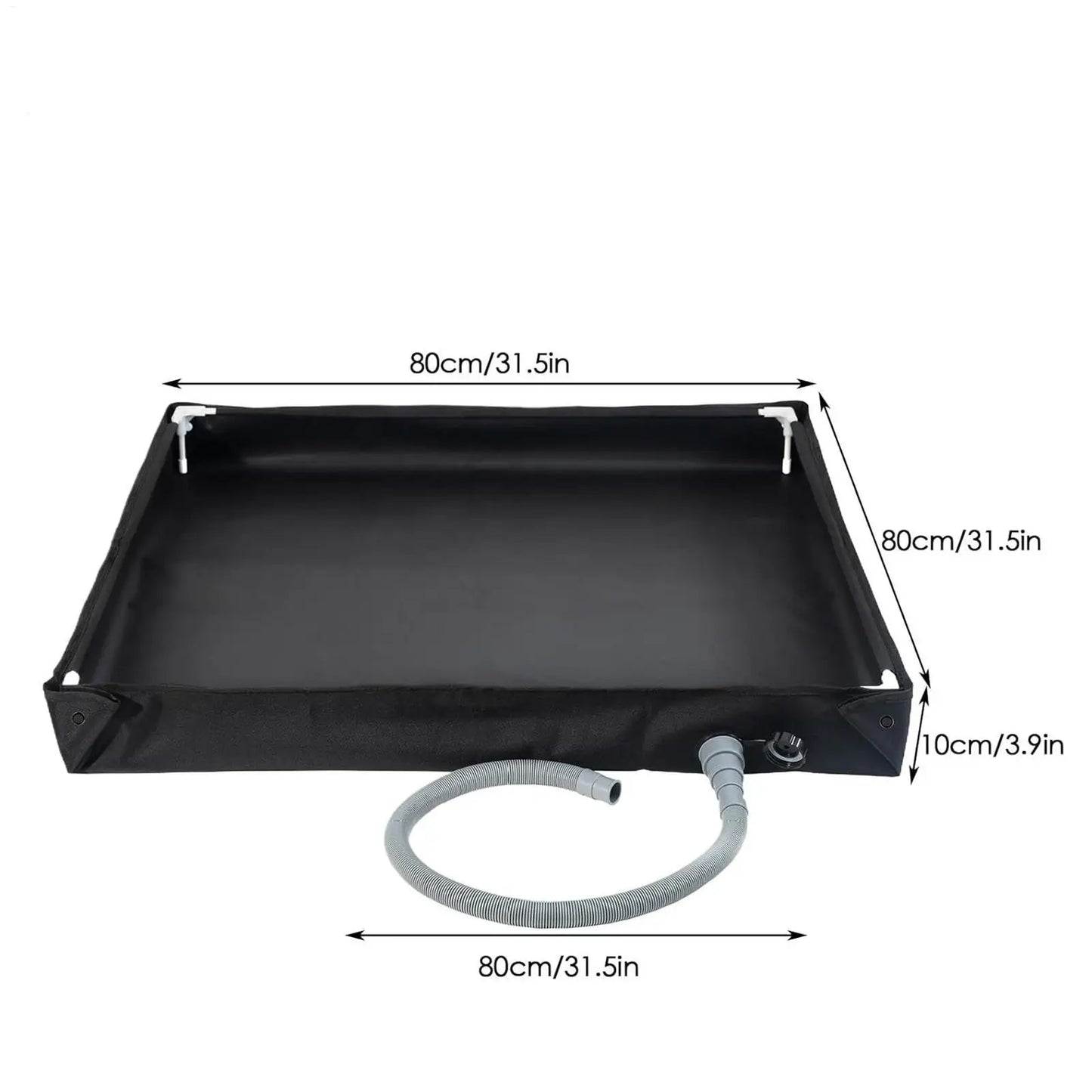 Camping Shower Tent Floor Base Outdoor Tent Shower Tray Folding Shower Pan Pets Shower Basin Base For Camping Travel Awning