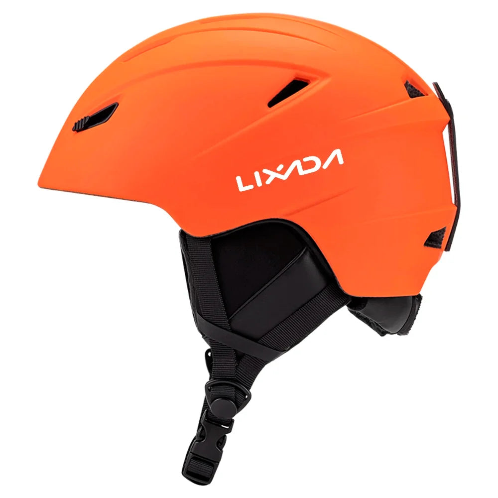 Lightweight Ski & Snowboard Helmet: Warm & Adjustable