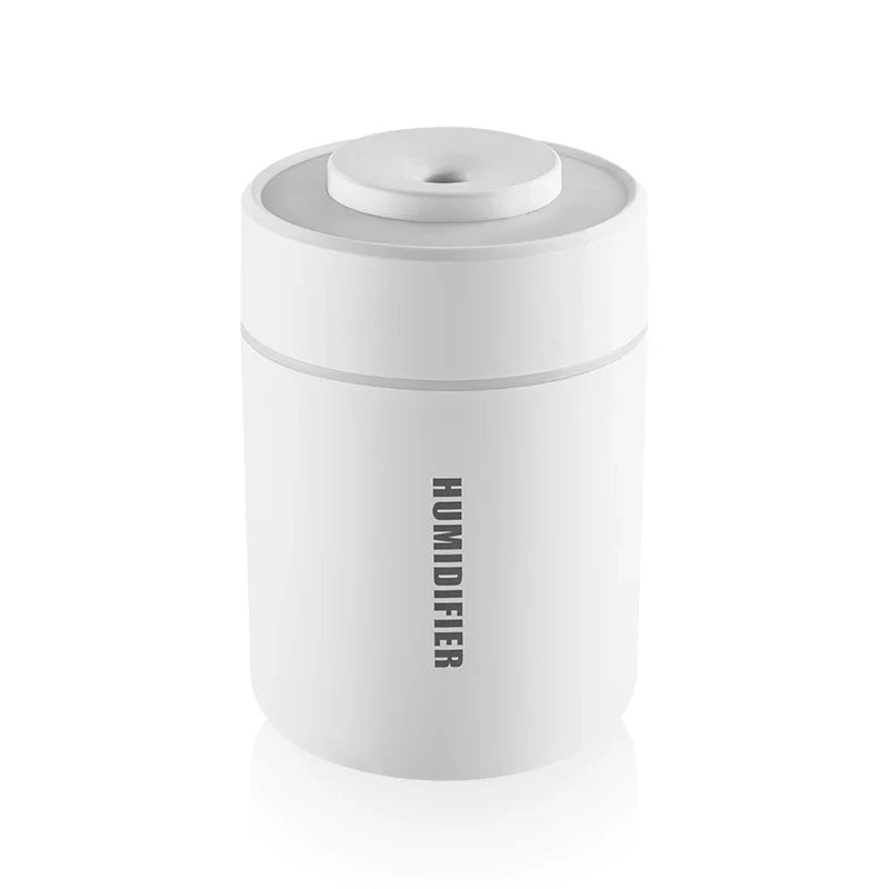 1PC Portable Mini Air Humidifier, Quiet Operation, Fine Mist Mode, with Ambient Lights - Portable USB Humidifier for Indoor Use
