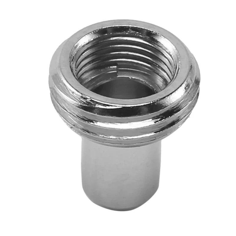 10Pcs Ceramic Tube Sleeves And 10Pcs Metal Head Connector Adapters For Fiber Optic Visual Fault Locator