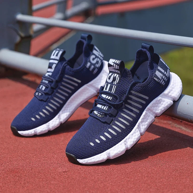 Shoes Woman Outdoor Training Lightweight Sports Soft Sole Comfortable Lace Up Mesh Casual Shoes Large Breathable Sports Shoes