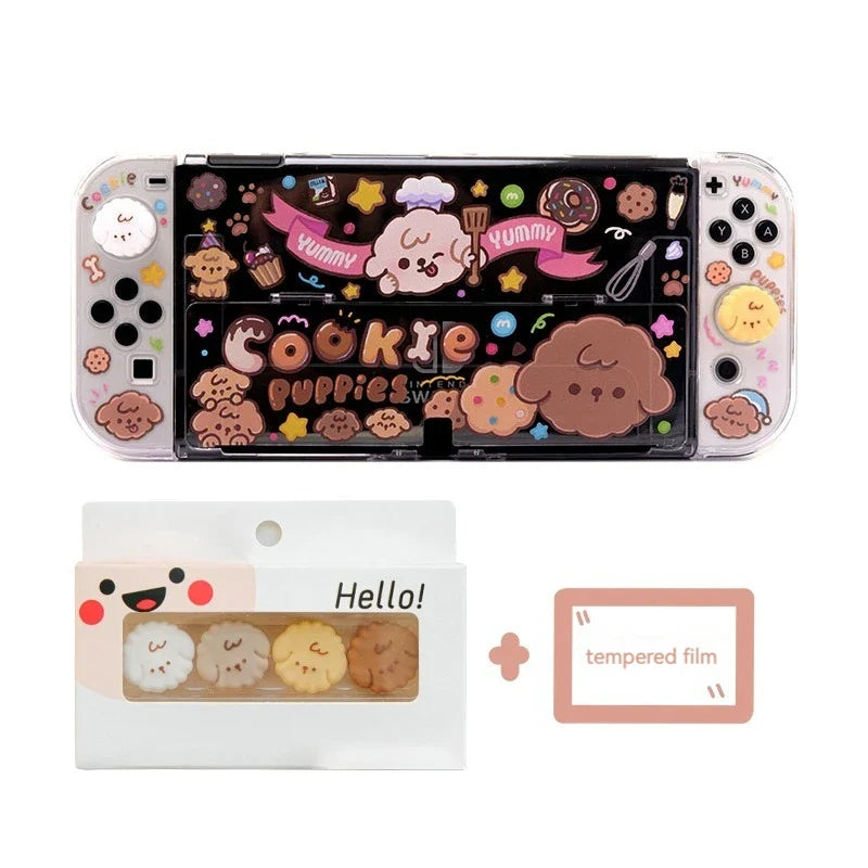 Funda para Nintendo Switch de perritos de galleta