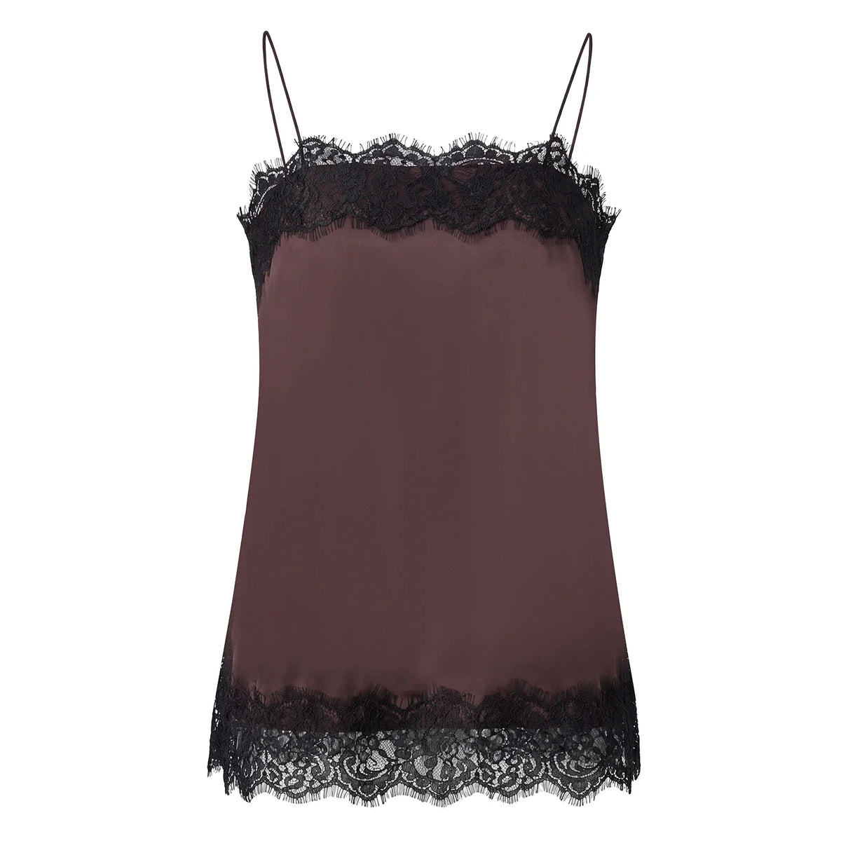 Women Camisoles Solid Color Lace Trim Spaghetti Strap Casual Tank Tops Summer Fashion Sleeveless Vests Streetwear