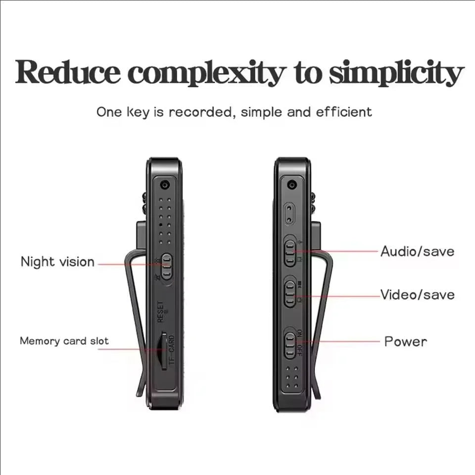 1080P Portable Wifi Mini Camera Digital Video Recorder Worn Police Night Vision BodyCam Infrared Miniature Camcorder