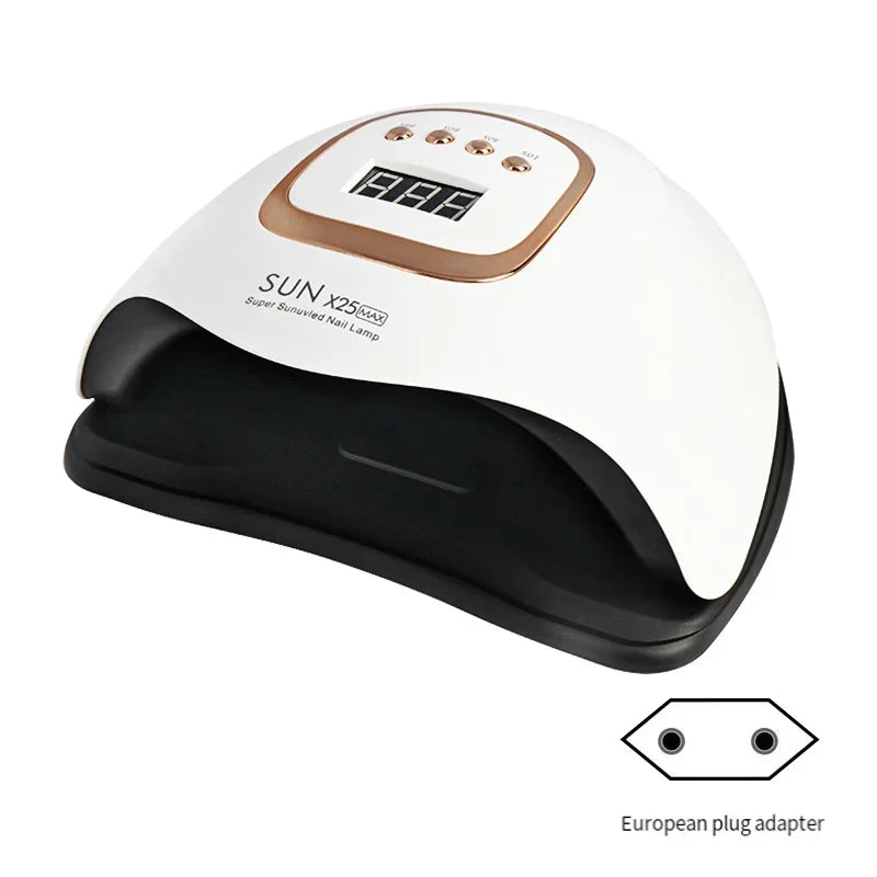 UV Manicure Lamp 110V-240V Induction Drying Lamp Can Be Timed and Quickly Cured Without Blind Spots for Home Use in Nail Salons