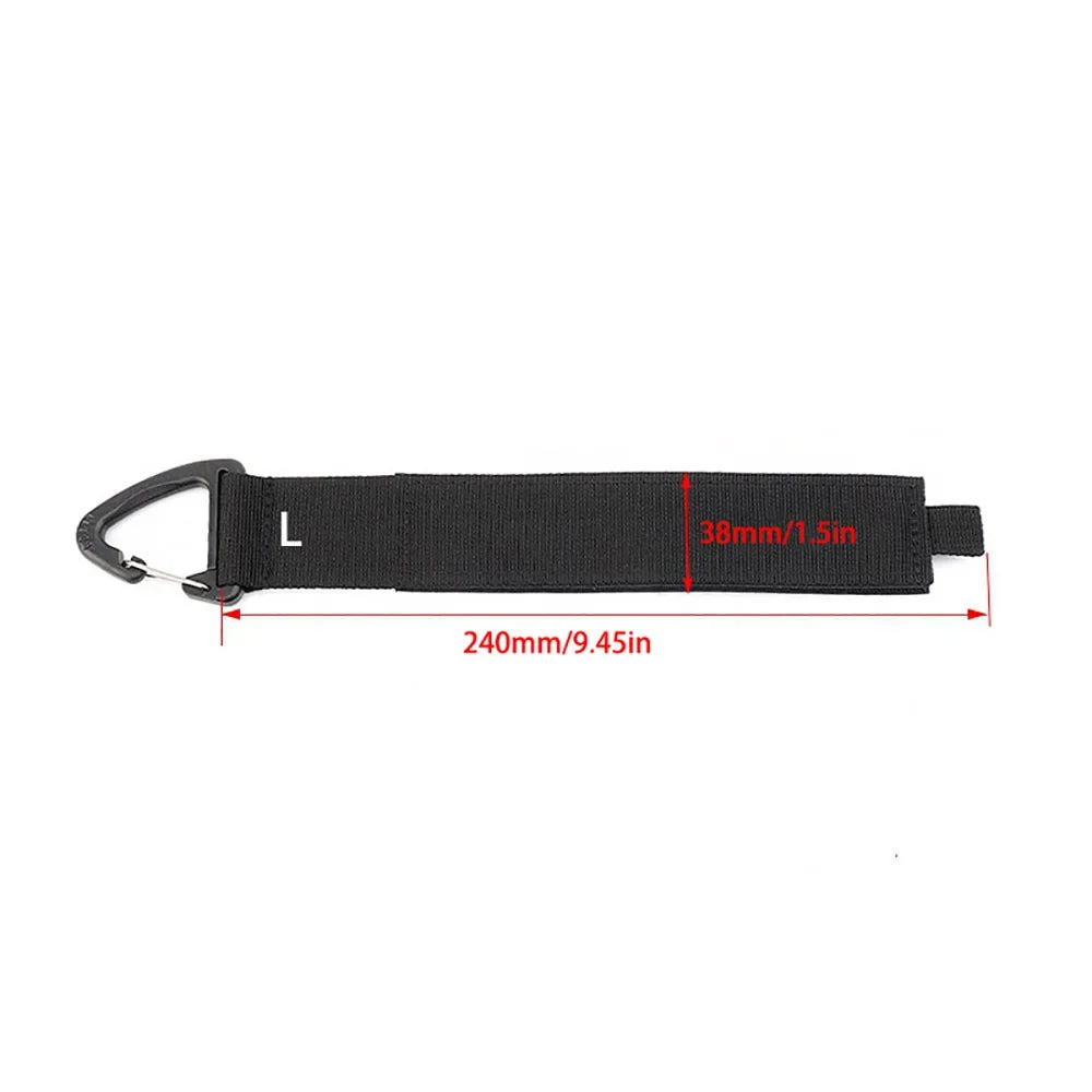Hanging Mountaineering Buckle With Heavy Material Binding Nylon Storage Belt Extension Line Storage And Sorting Heavy Material