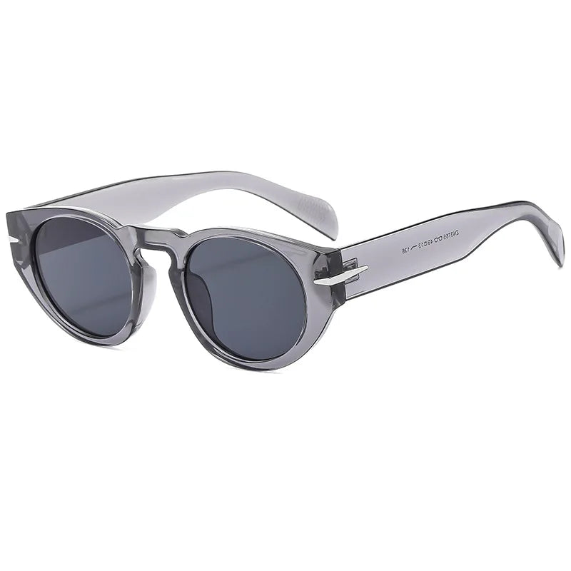 Fashion Round Sunglasses Women Classic Vintage Men Sun Glasses Steampunk Shades UV400 Oval Female Oculus