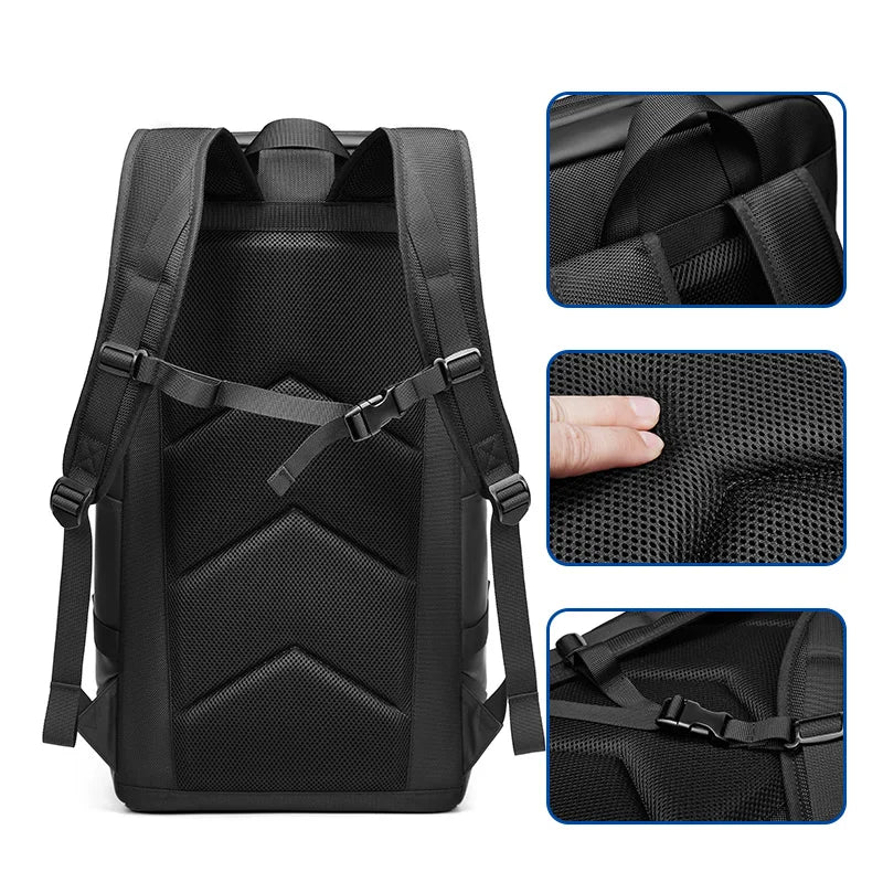 Fashion Water Resist USB Charging Multifunction Backpack Solar Battery Power Bank Panel Bag Outdoor Travel Bag