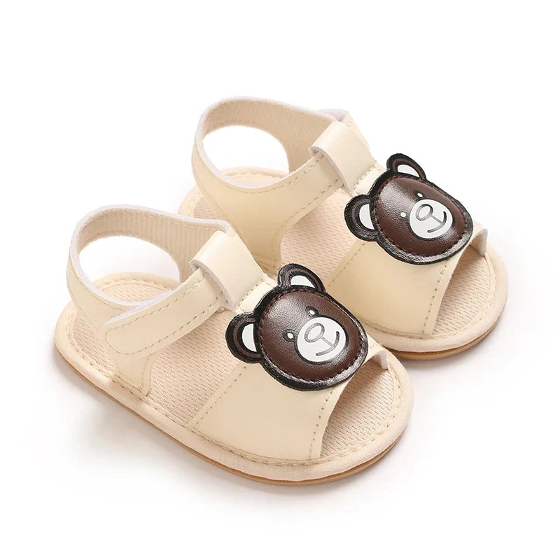 Infant Pre-Walker Shoes 0-18M Baby Shoes Summer Sandals, Cute Breathable Soft Sole Footwear for Boys Girls
