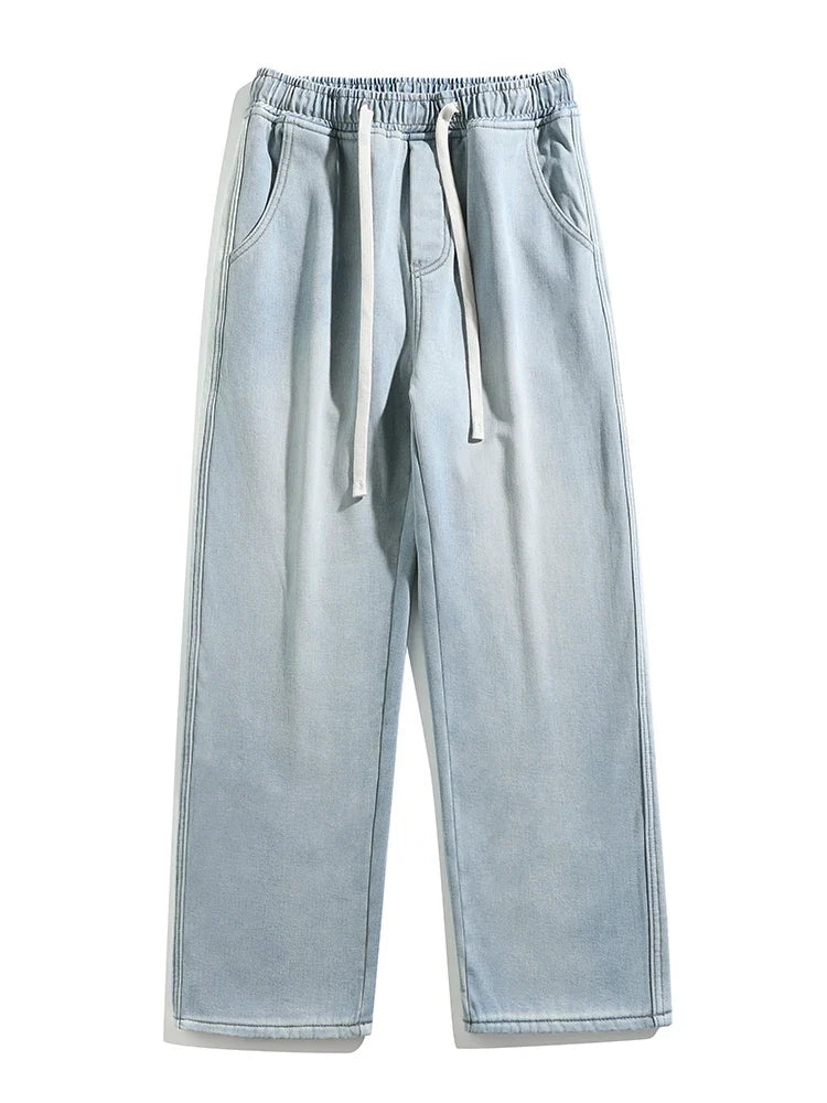 Cozy and Cool Fleece Lined Denim Pants