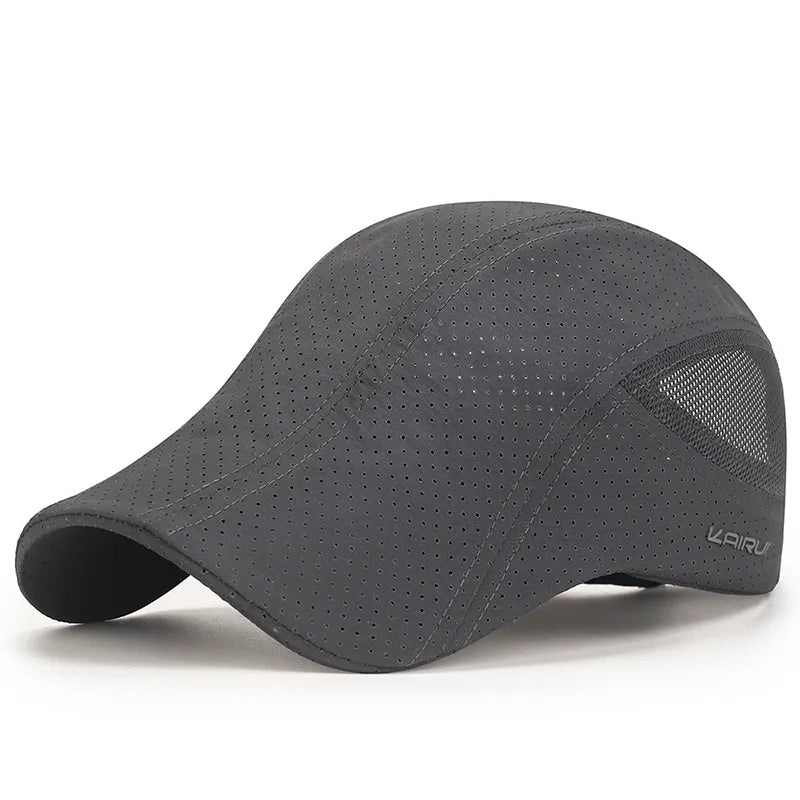 Adjustable Sun Protection Beret Cap