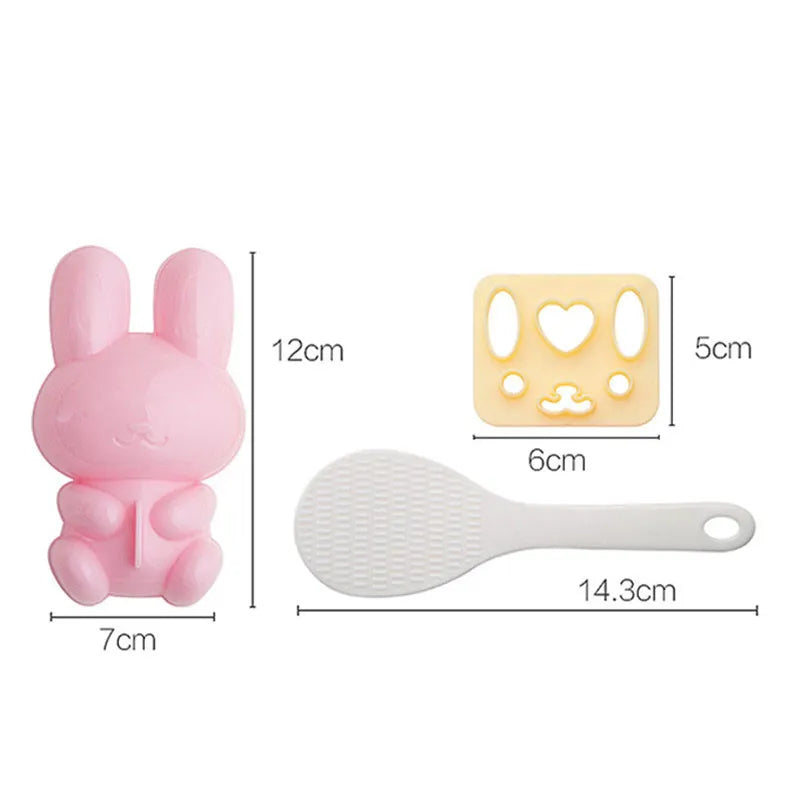 Molde de Arroz Bento Conejo