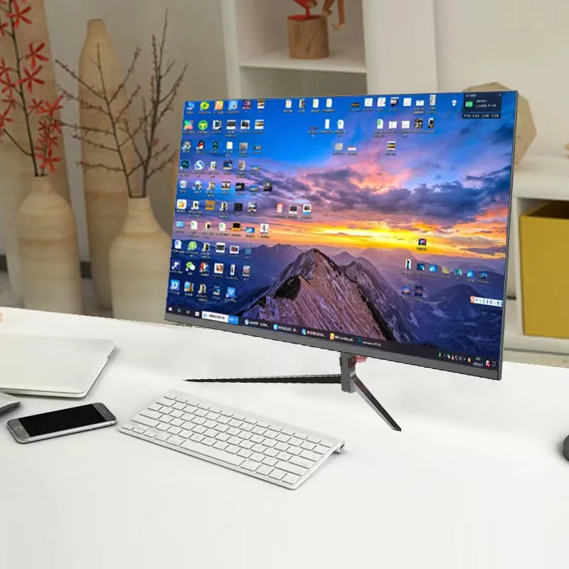 Ultralight Gaming Mouse or 24 Inch Curved Monitor, FHD(1920×1080p) 75HZ Computer Monitors, 178° Wide Viewing Angle PC Monitor