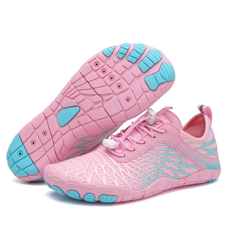 Aqua Shoes for Women Men Barefoot Water Shoes Quick-Drying Outdoor Activities Wading Swimming Shoes Anti Slip Sneakers Unisex
