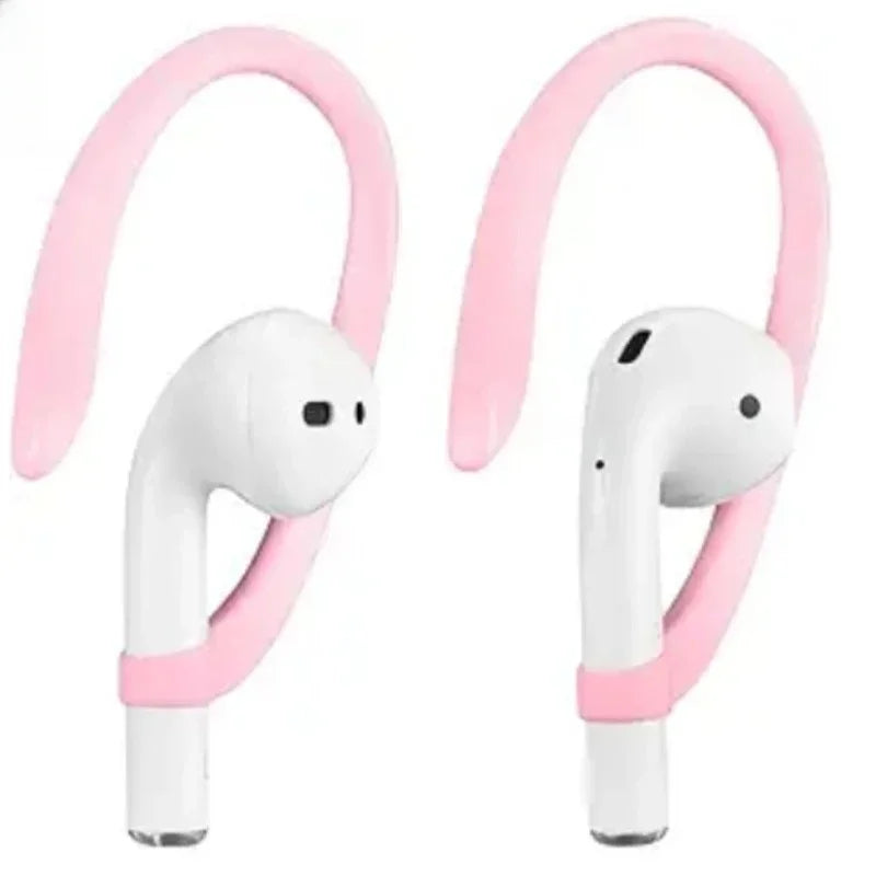 1pair Silicone Anti-Lost Ear Hooks Bluetooth Earphone Sports Prevent