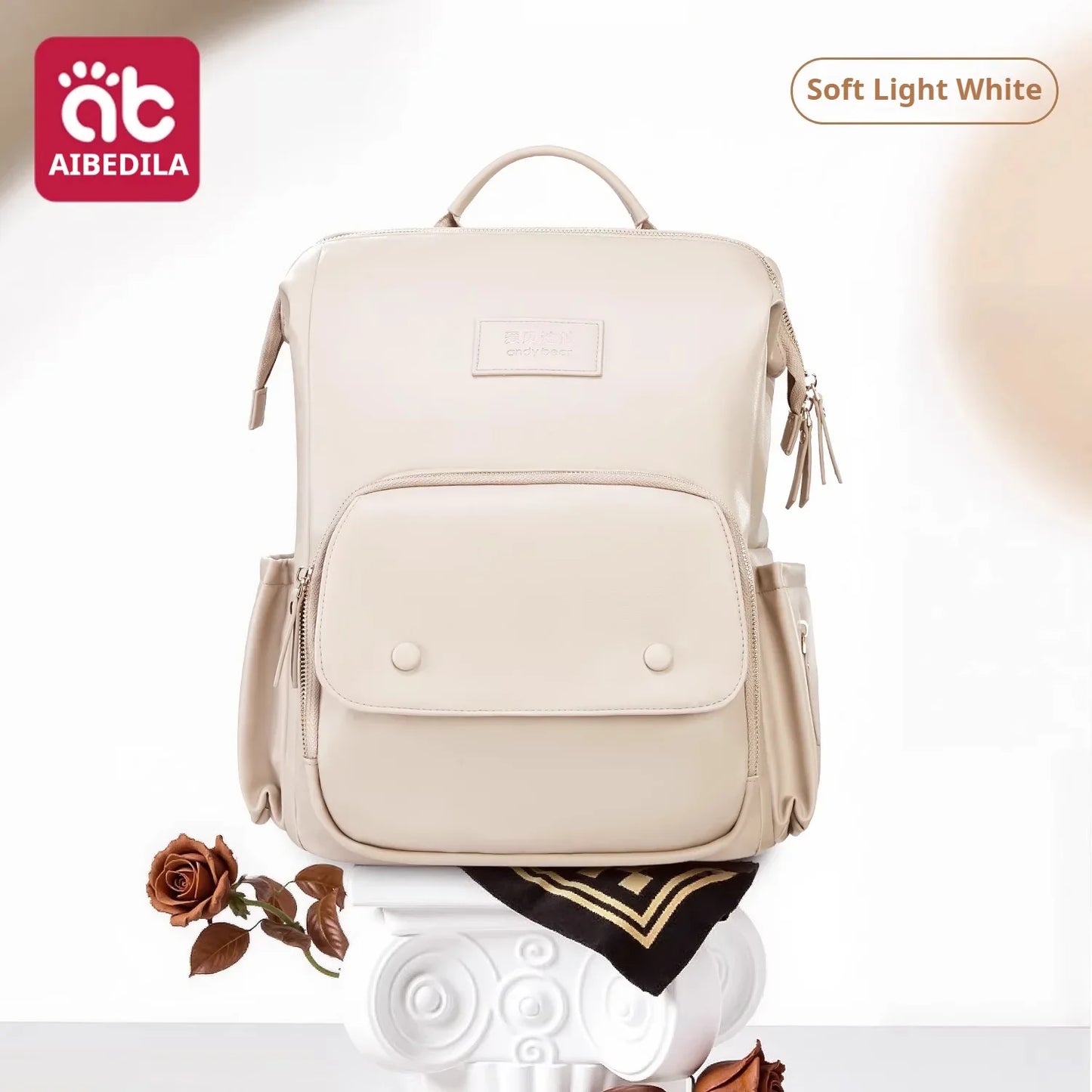 AIBEDILA Diaper Bag Backpack Women's Bag Backpack Baby Diaper Bag Maternity Backpack Kit Large Capacity Partition Shoulder Bag