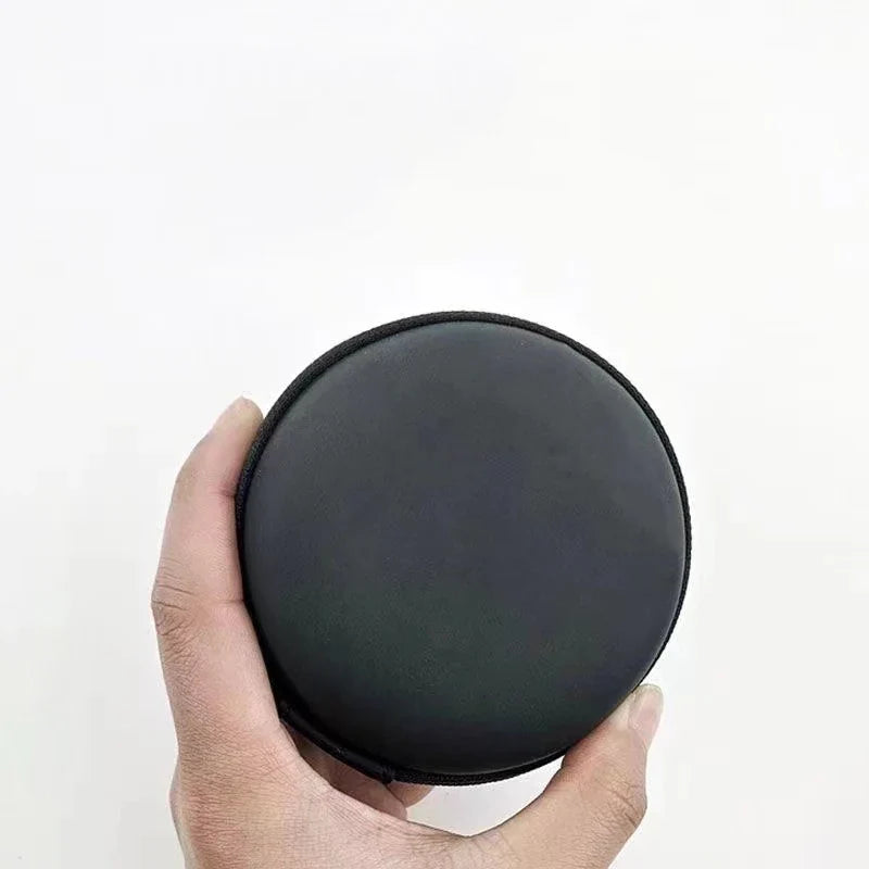 Earphone Storage Case PU Mini Carrying Hard Bag Box Case For Earphone Headphone Accessories Earbuds Memory Card USB Cable