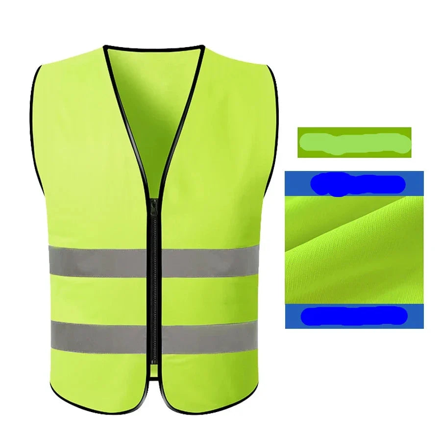 High Visibility Safety Vest for Traffic and Nighttime Safety