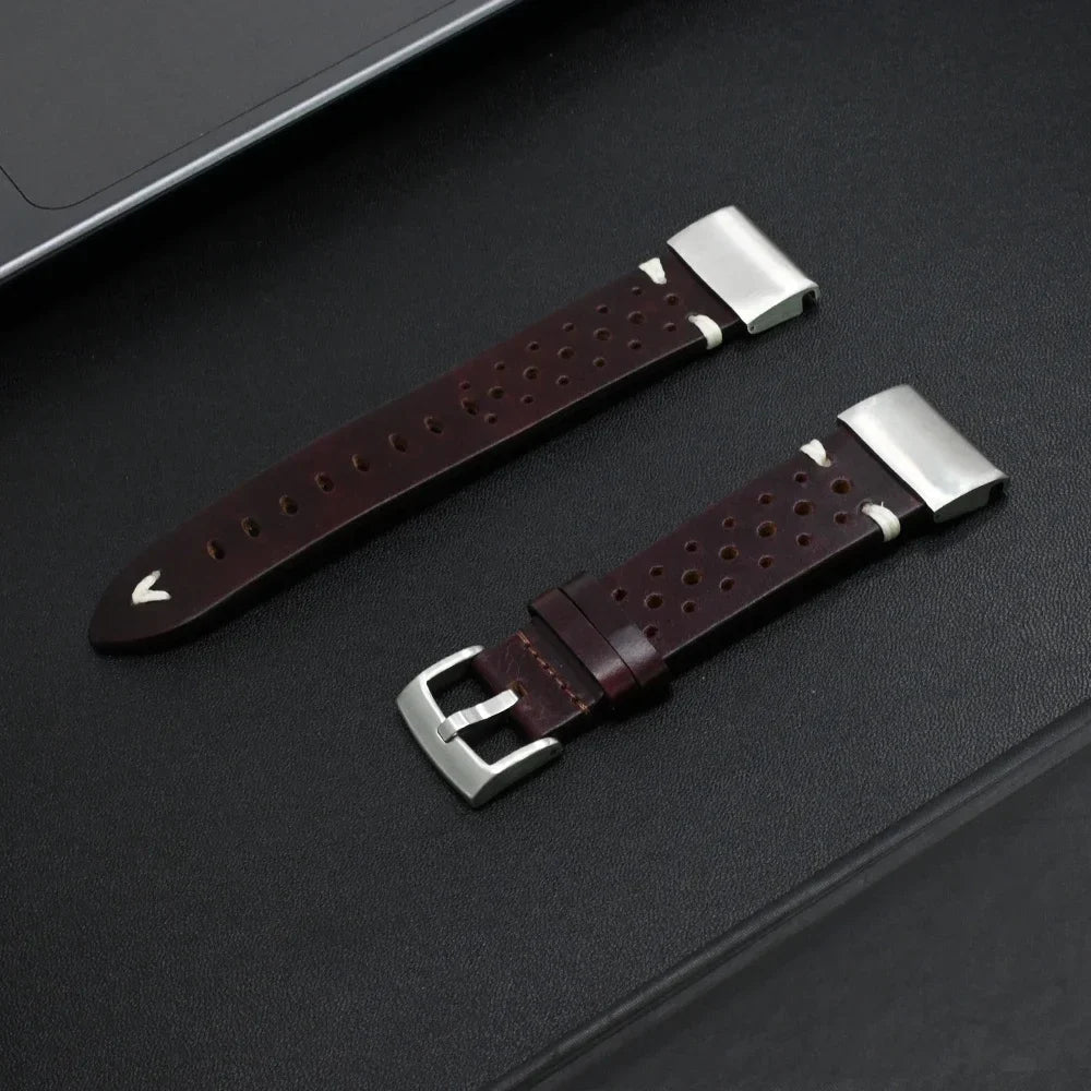 Garmin QuickFit 22/26mm Perforated Leather Band